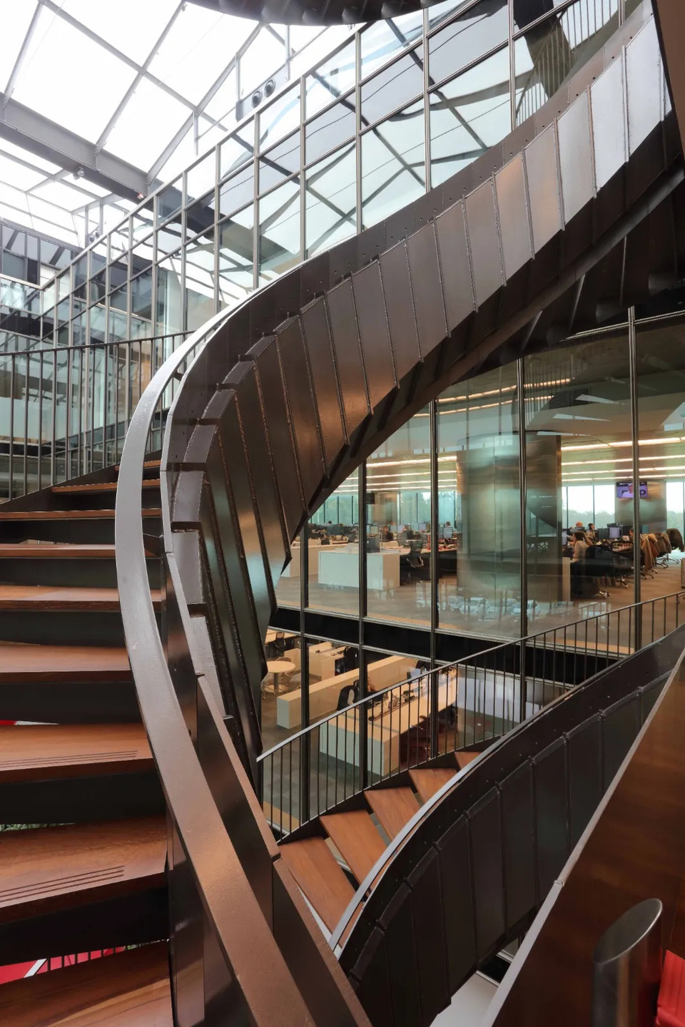 Sculptural staircase